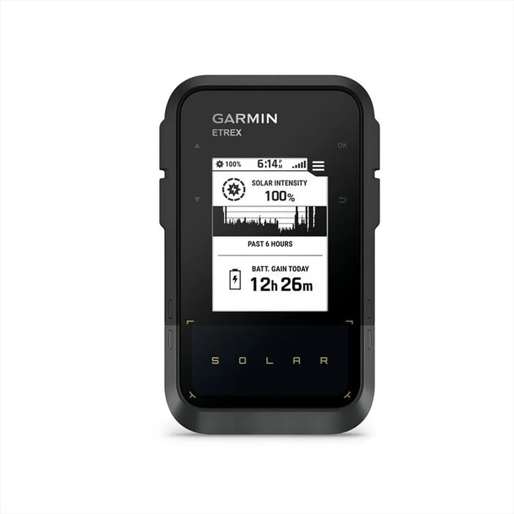 GARMIN - Navigatore portatile ETREX SOLAR-Nero / Nero