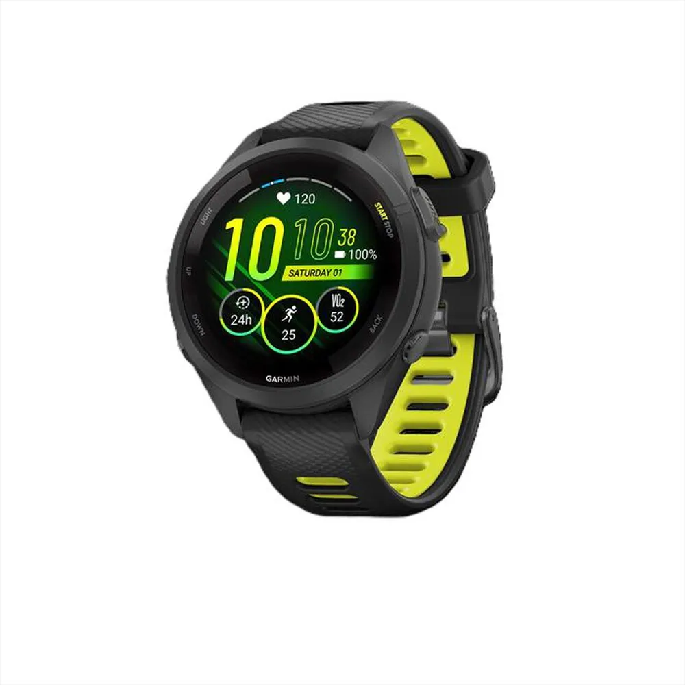 GARMIN - Smartwatch FORERUNNER 265S-Nero / Giallo
