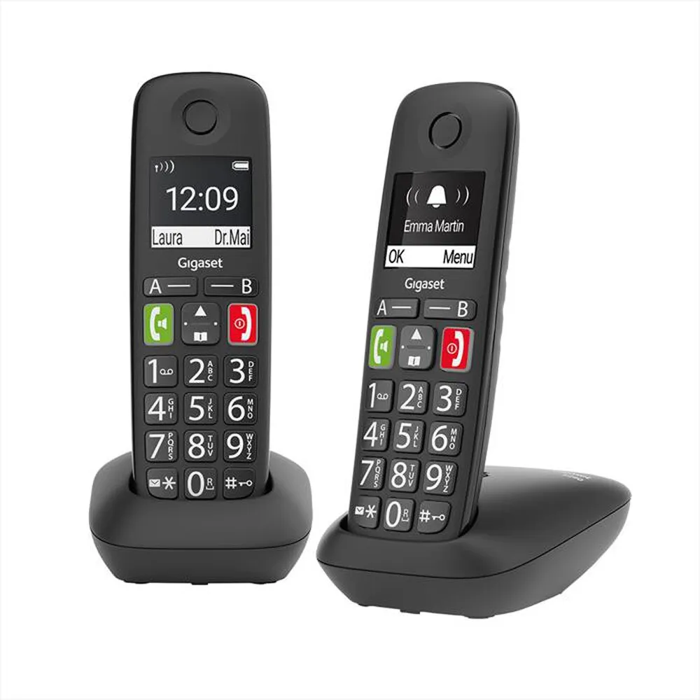 GIGASET - E290A DUO ITA-Nero