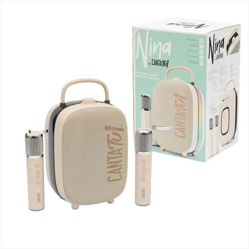 GIOCHI PREZIOSI - Speaker Bluetooth portatile CANTA TU NINA