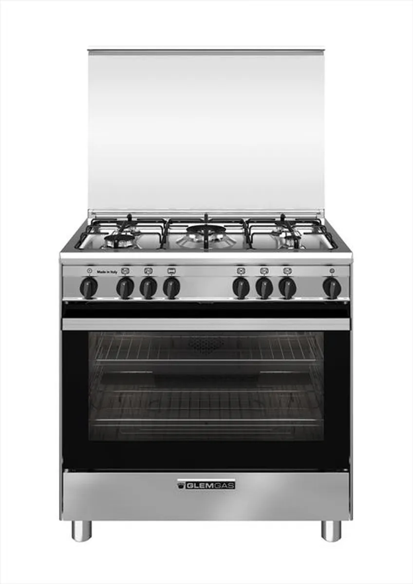 GLEM GAS - Cucina SA865VI Classe A-Inox