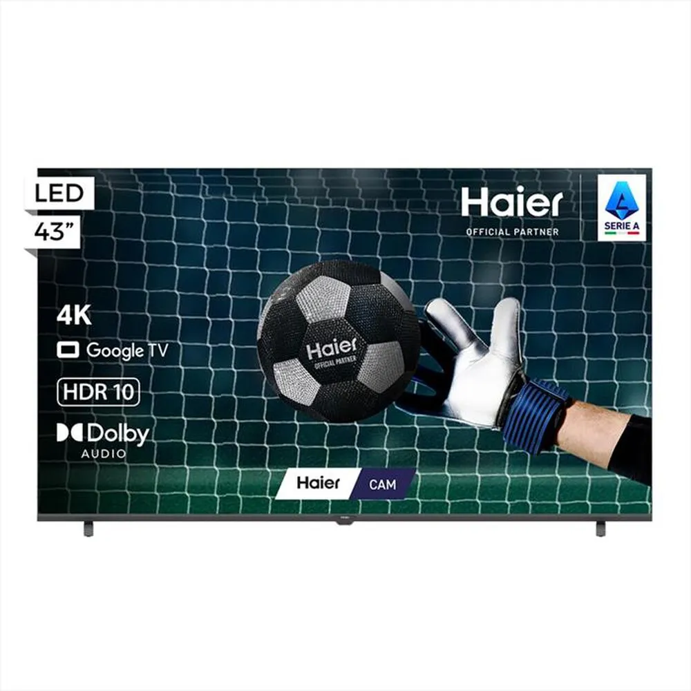 HAIER - Smart TV LED UHD 4K 43" H43K85GUX-Nero