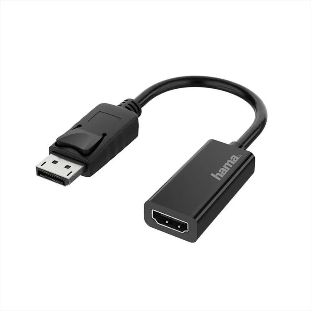 HAMA - ADATTATORE DISPLAY PORT-NERO