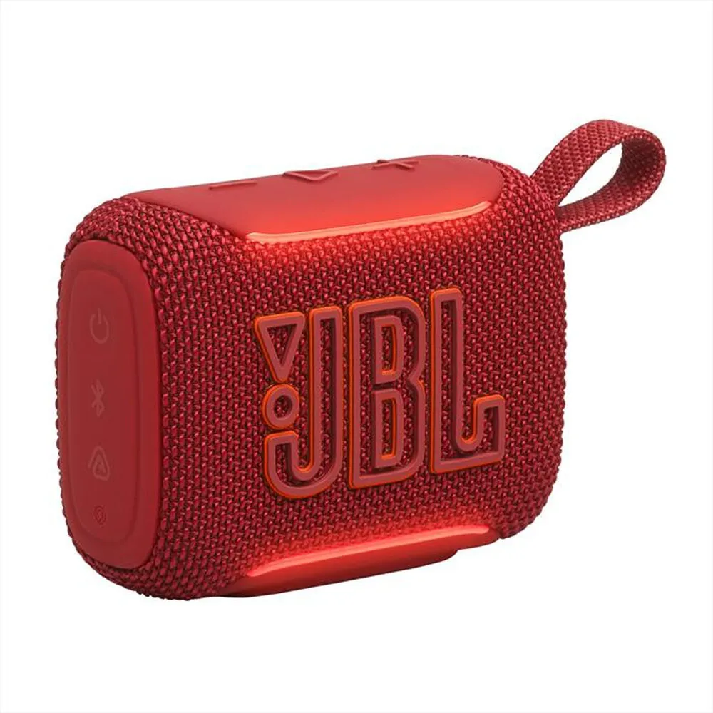 HARMAN KARDON - Diffusore compatto waterproof e antiurto GO 5-Rosso