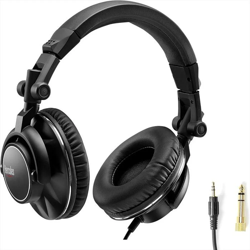 HERCULES - Cuffie a padiglione chiuso HDP DJ45-Nero