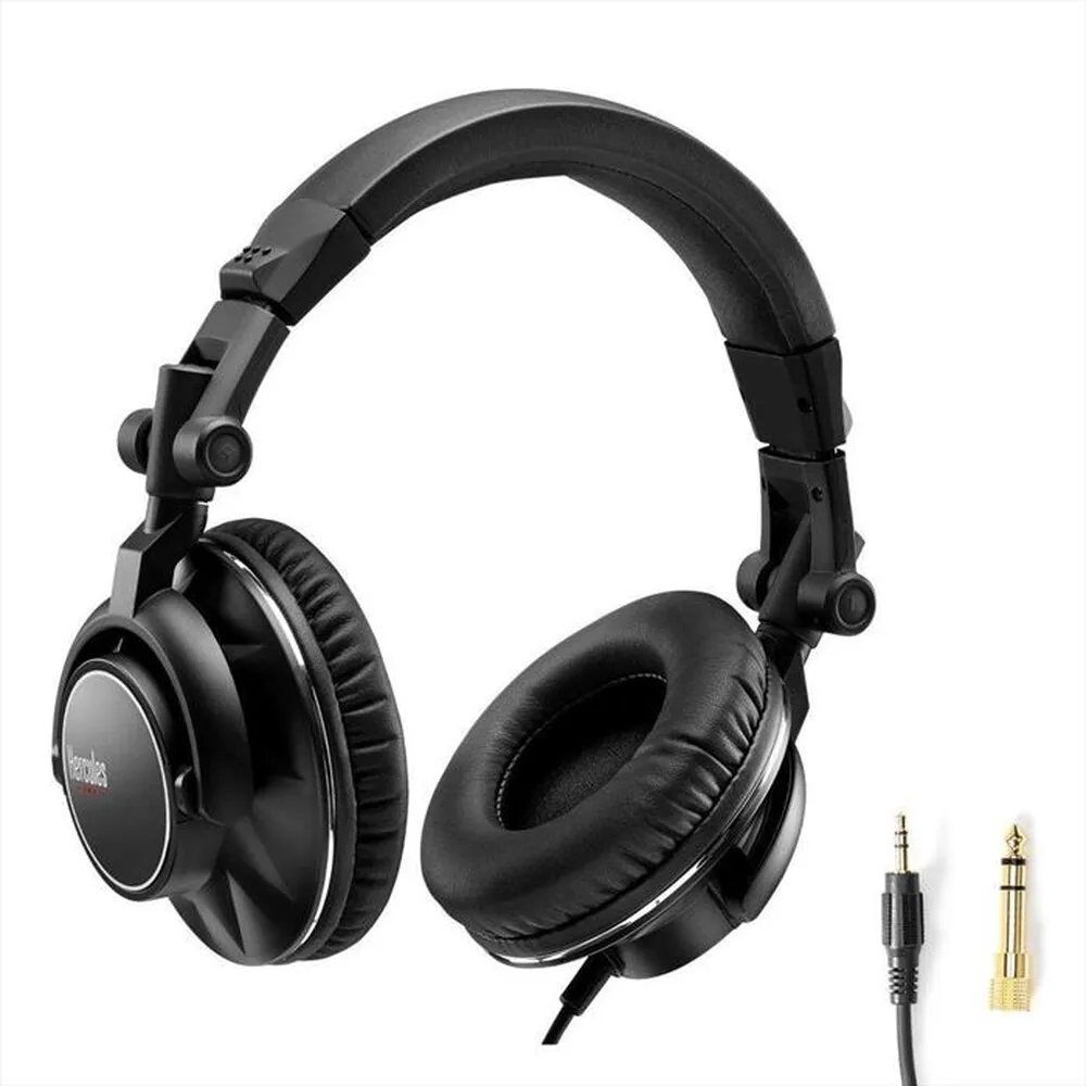 HERCULES - Cuffie a padiglione chiuso HDP DJ60-NERO