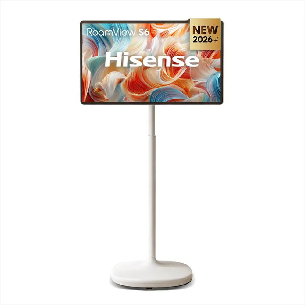 HISENSE - RoamView Display Touchscreen 32" 4K 32S6S-Bianco