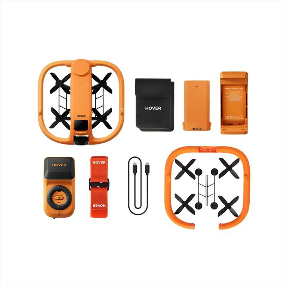HOVERAIR - Drone per utilizzo in acqua AQUA RETAIL COMBO-Arancione