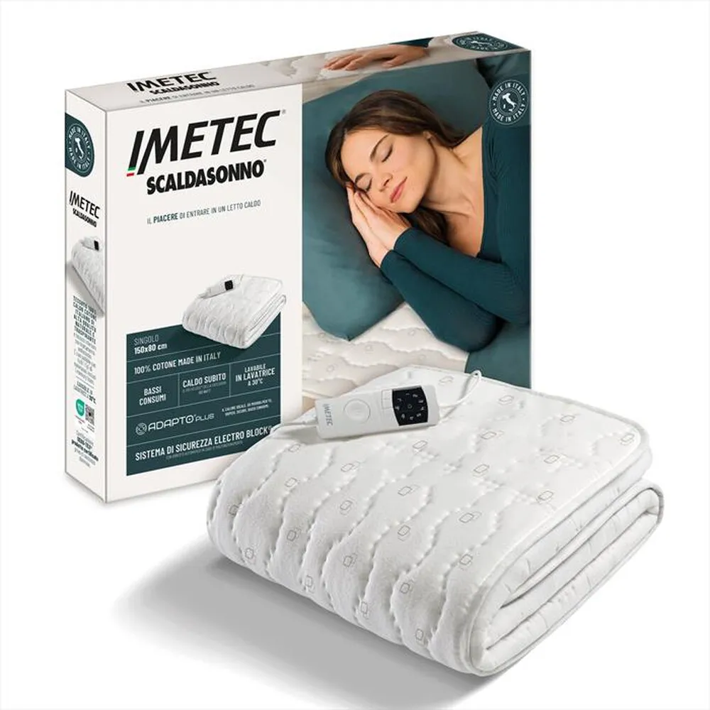 IMETEC - Scaldasonno ADAPTO PLUS COTONE SING
