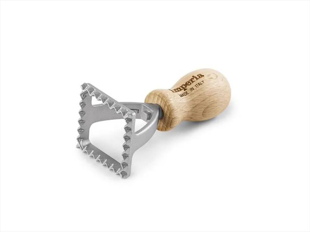 IMPERIA - TAGLIARAVIOLI  QUADRO 48X48 MM-SILVER/LEGNO