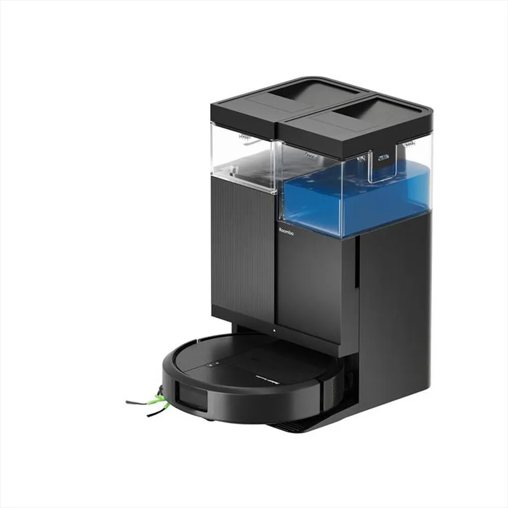 iROBOT - Aspirapolvere ROOMBA PLUS 515 COMBO+AUTOWASH DOCK-Black