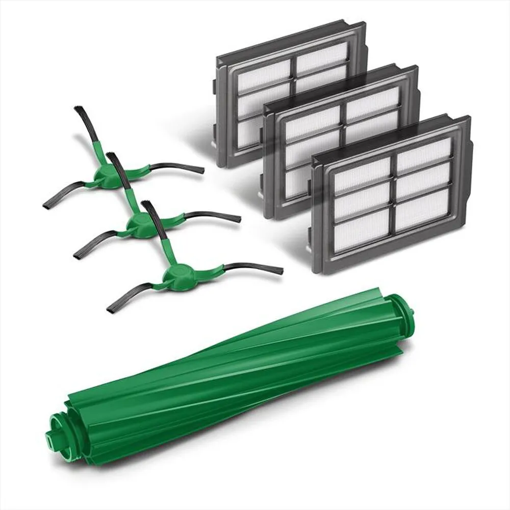 iROBOT - Total kit per Roomba Plus 405/505 Combo + AutoWash-Grigio/Verde
