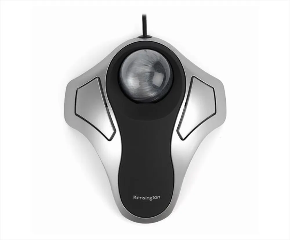 KENSINGTON - ORBIT MOUSE OPTICAL TRACK-NERO/ARGENTO