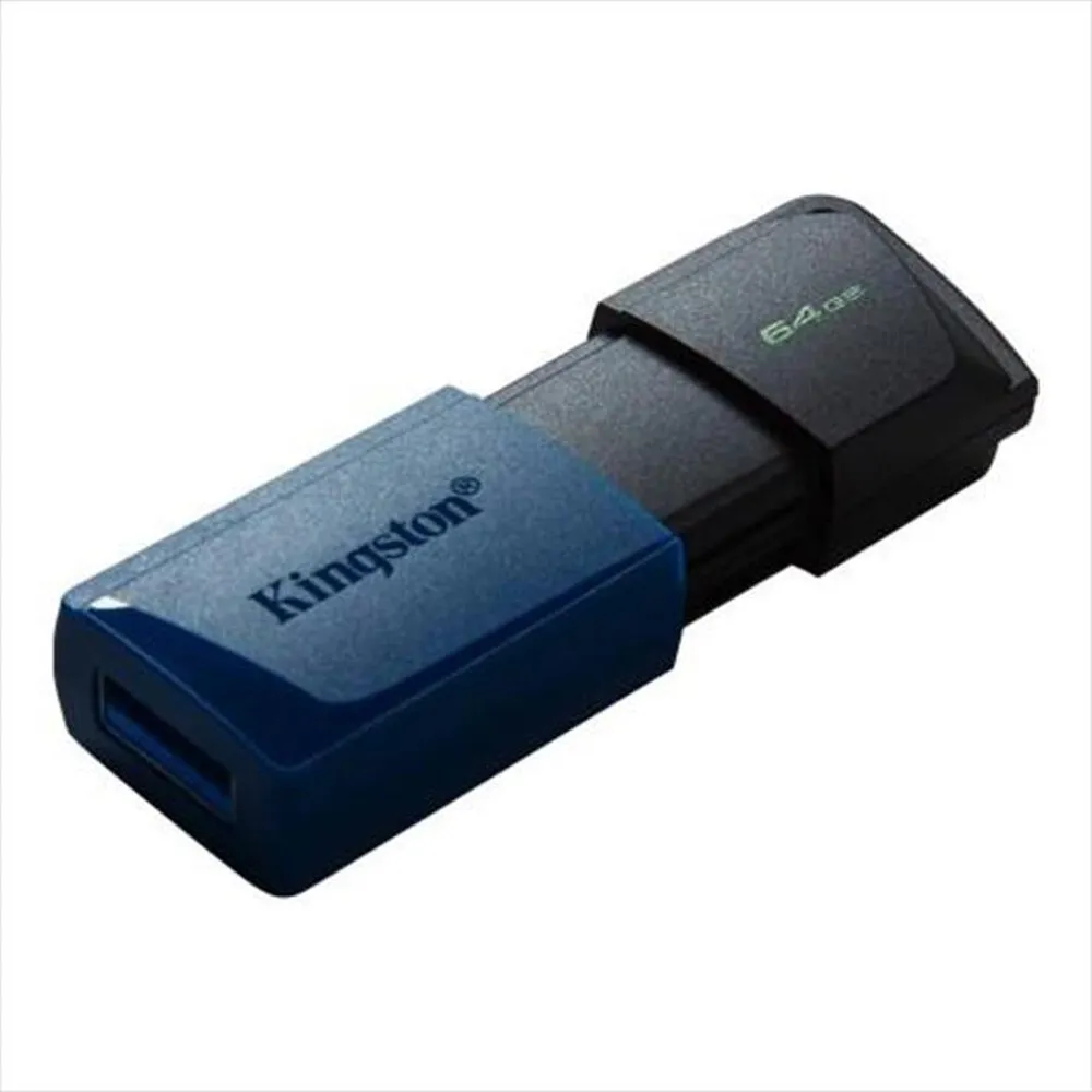 KINGSTON - DTXM64GB-Blu/Nero