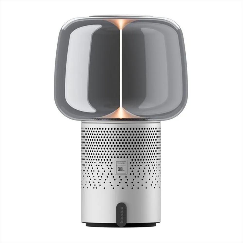 KOODUU - Altoparlante Bluetooth con lampada SERENA PLAY-Frosted Silver