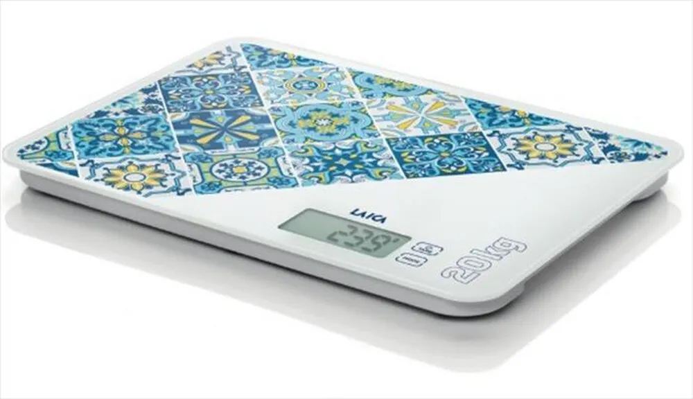 LAICA - Bilancia da cucina KS5021B-BIANCO/BLU