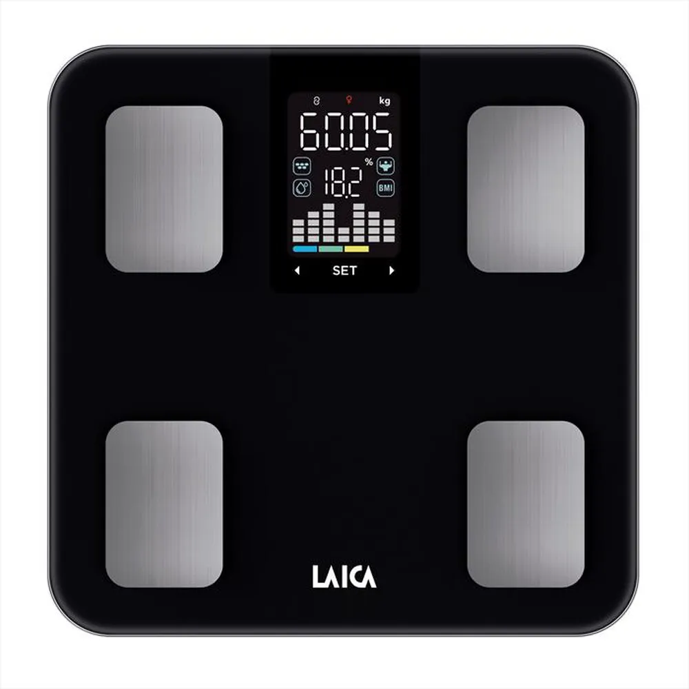 LAICA - Bilancia pesapersone PS7132-NERO