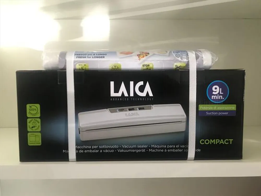 LAICA - Macchina sottovuoto automatica PZ20140-Bianco