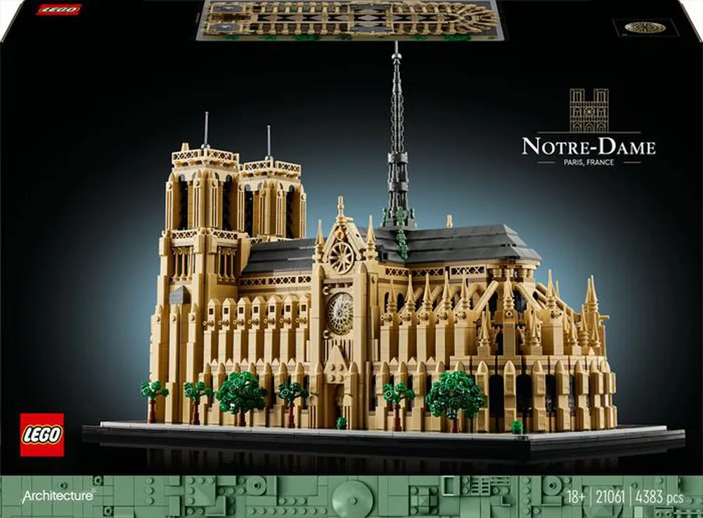 LEGO - ARCHITECTURE Notre-Dame de Paris 21061