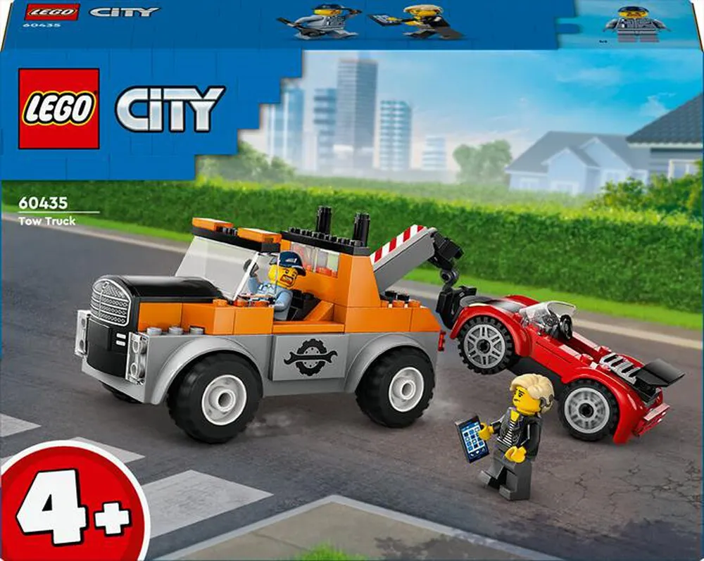 LEGO - CITY Autogrù e officina auto sportive 60435