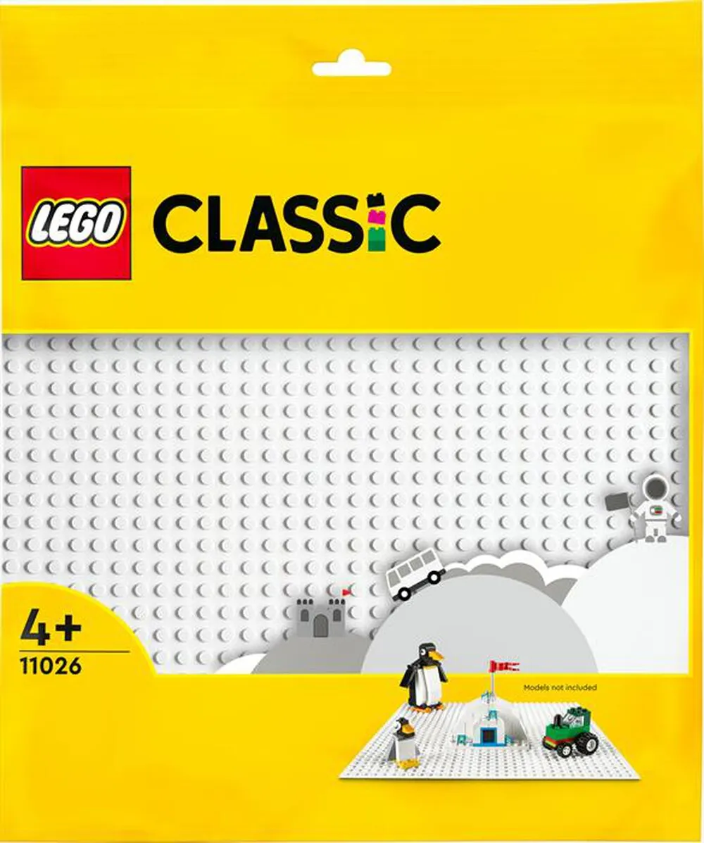 LEGO - CLASSIC Base bianca 11026