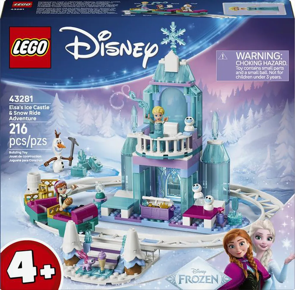 LEGO - DISNEY Castello di ghiaccio di Elsa - 43281
