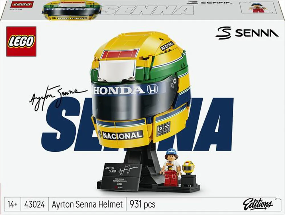 LEGO - EDITIONS Casco Ayrton Senna - 43024