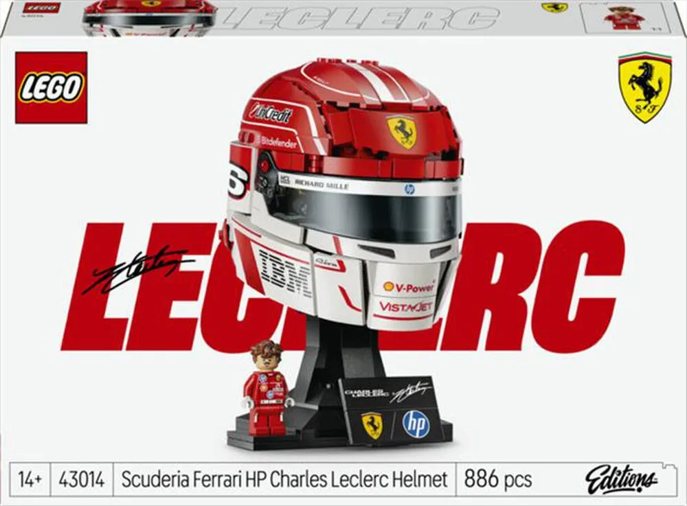 LEGO - EDITIONS Casco di Charles Leclerc - 43014