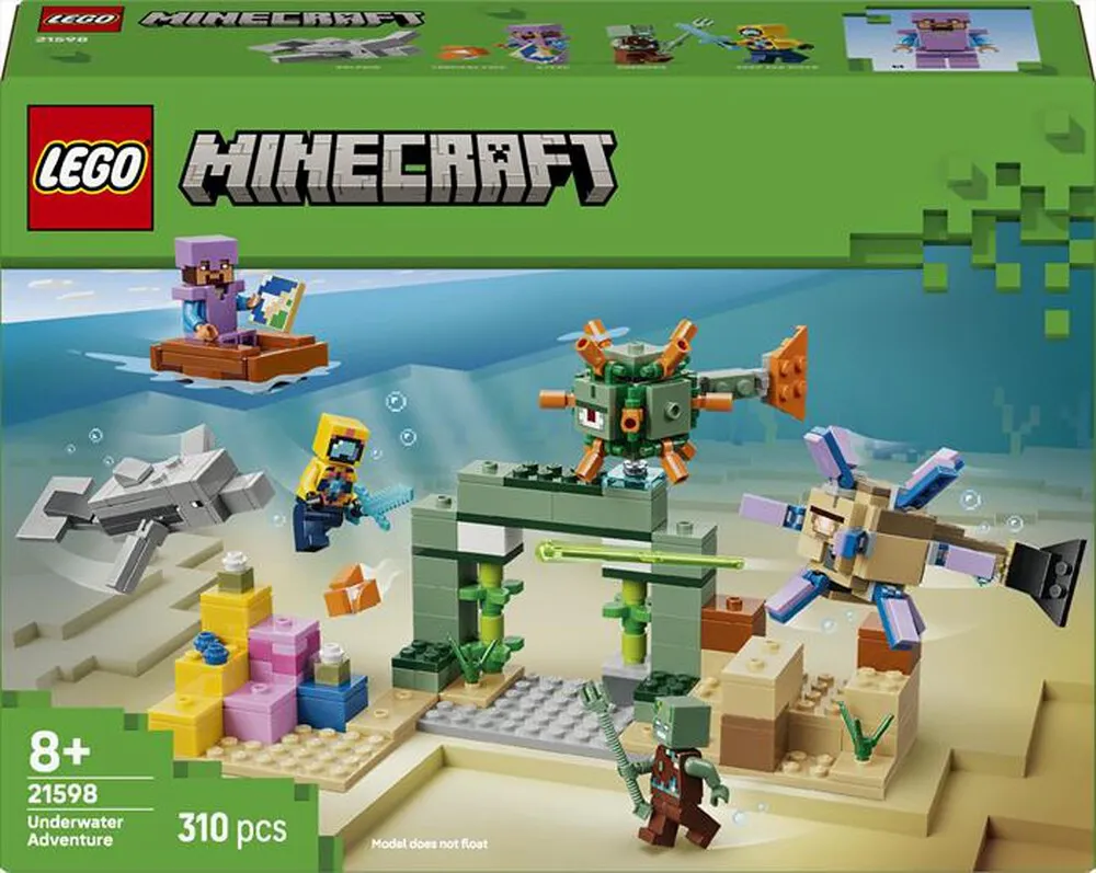 LEGO - MINECRAFT Avventura subacquea - 21598