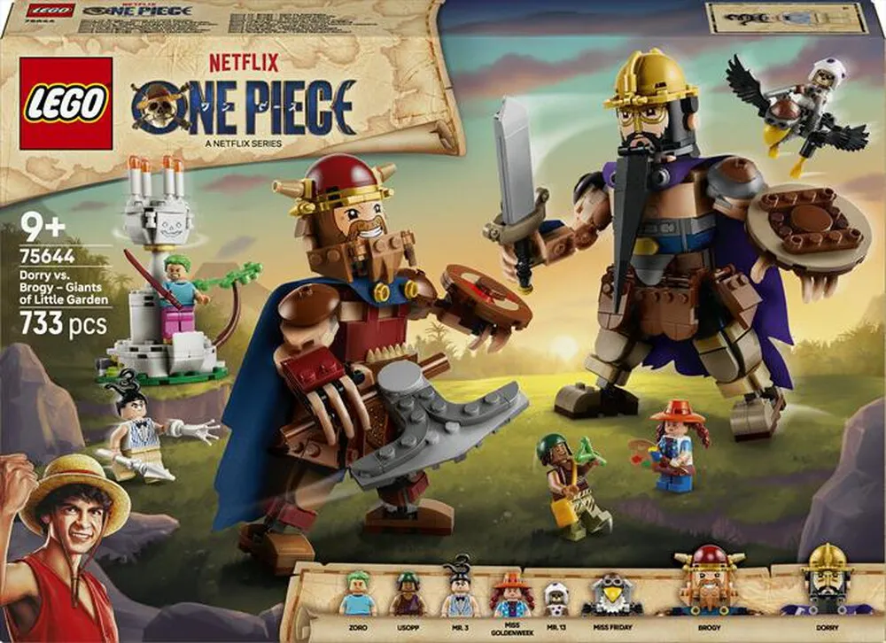 LEGO - ONE PIECE Dori contro Brogi – Giganti - 75644