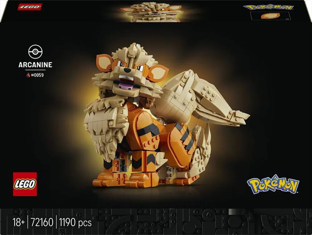 LEGO - POKEMON Arcanine - 72160