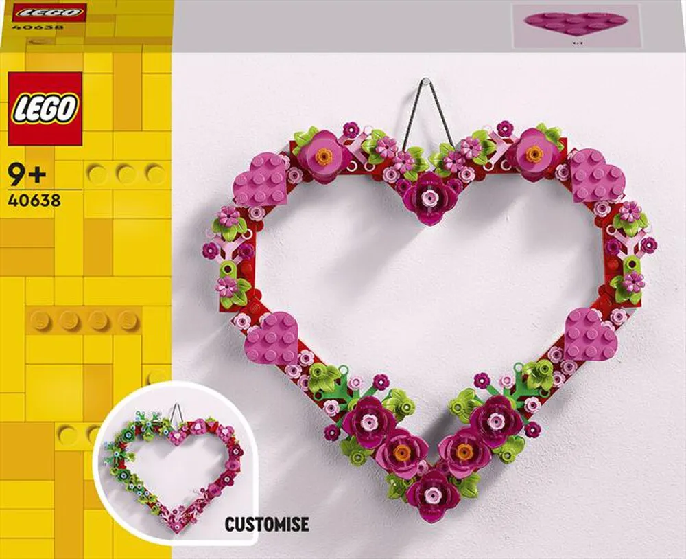 LEGO - SEASONS AND OCCASIONS Cuore ornamentale 40638