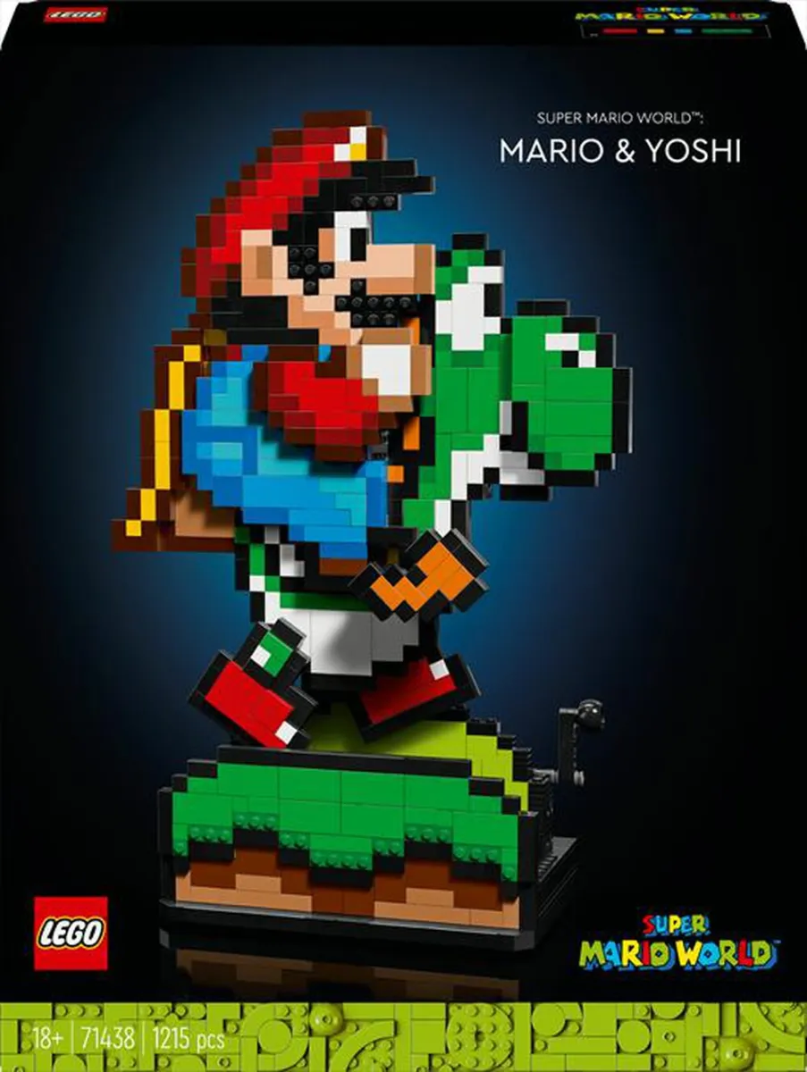 LEGO - SUPER MARIO SUPER MARIO World: Mario e Yoshi 71438