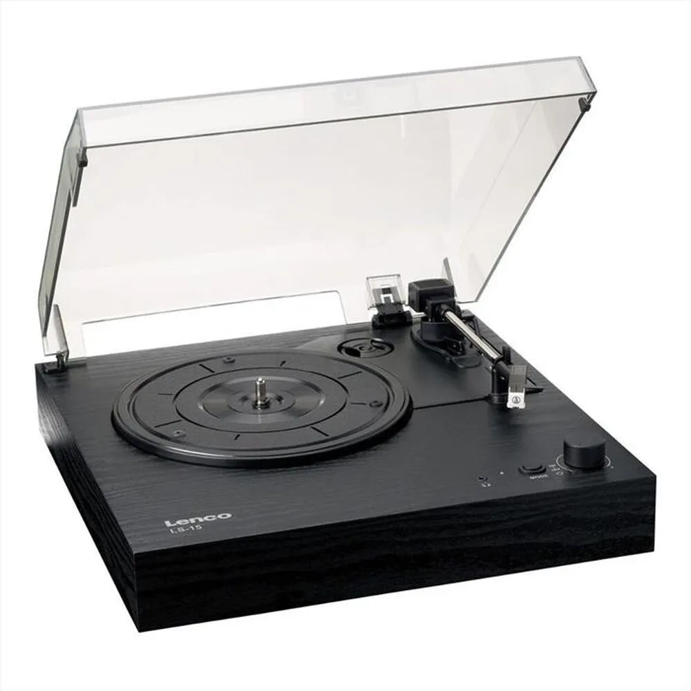 LENCO - Piatto giradischi LS-15BK-BLACK