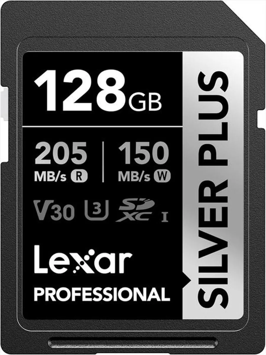 LEXAR - Supporto SDXC PRO 128GB SDHC V3-Nero
