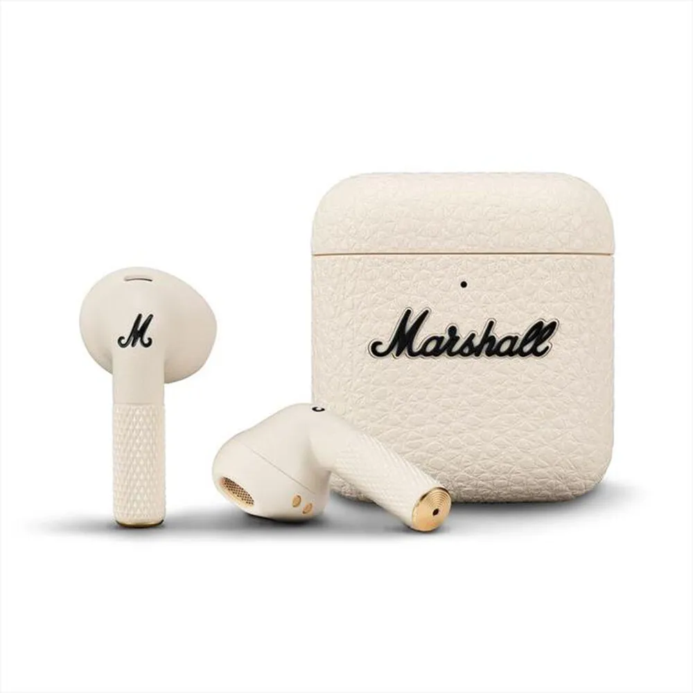 MARSHALL - Auricolare bluetooth MINOR IV TWS-Crema