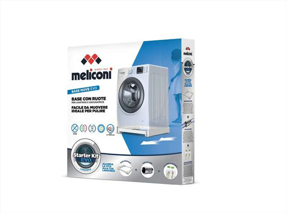 MELICONI - STARTER KIT EVO EURONICS-Tecnopolimero Bianco