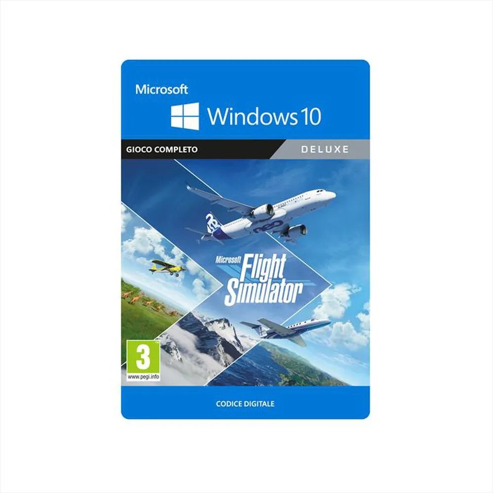 MICROSOFT - FLIGHT SIMULATOR: DELUXE EDITION