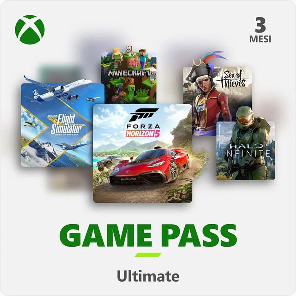 MICROSOFT - Xbox Ultimate Game Pass 3 mesi
