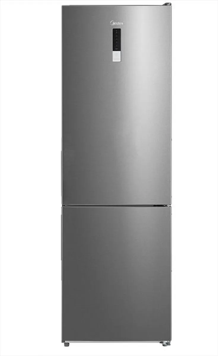 MIDEA - Frigorifero combinato MDRB424FGE02OE ClasseE 310lt-acciaio inox