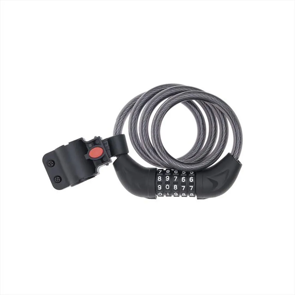 NEWRBAN - Lucchetto per bici e monopattino NEWMLOCKCABLEK-Nero