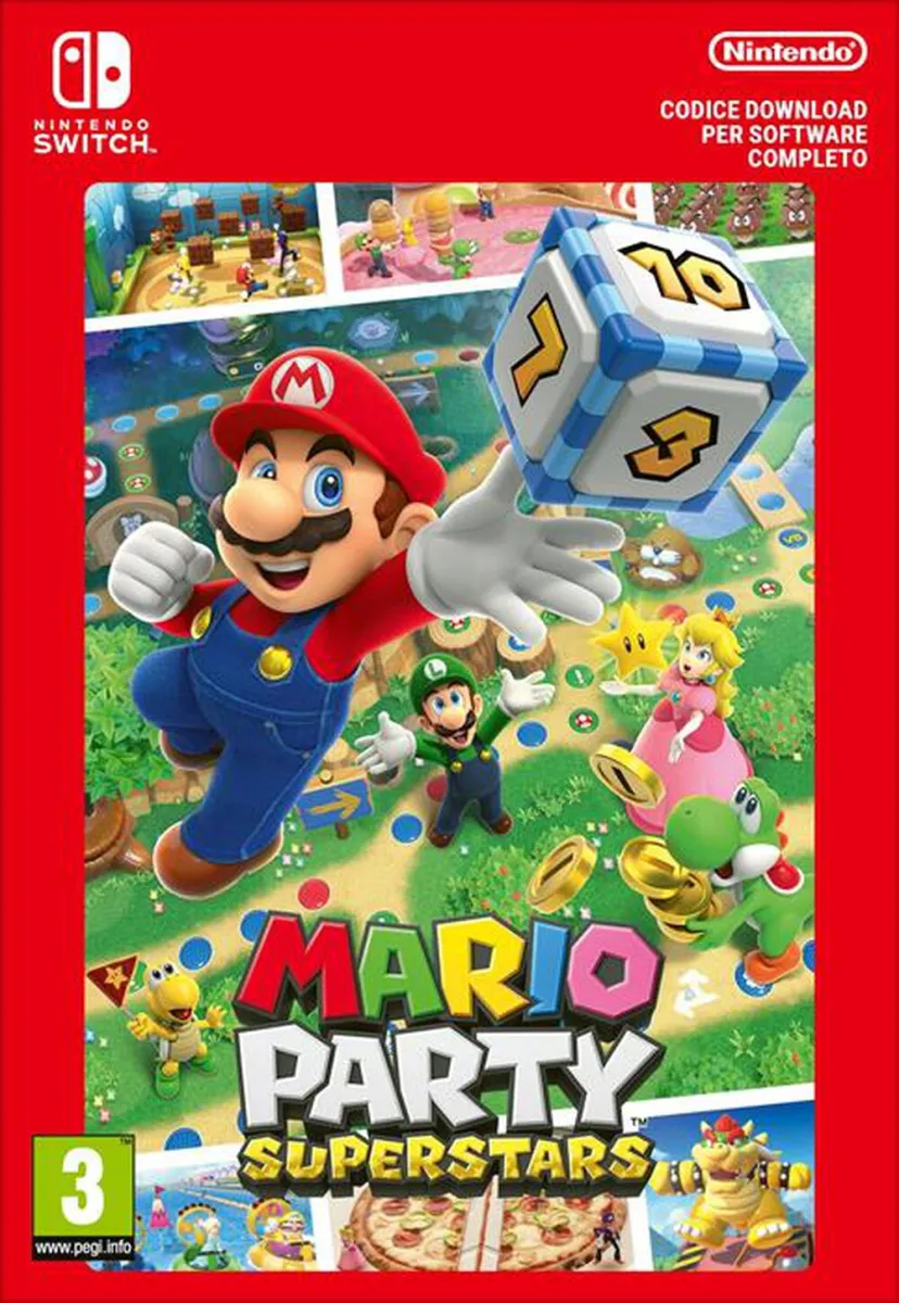 NINTENDO - MARIO PARTY SUPERSTARS - CODICE DOWNLOAD