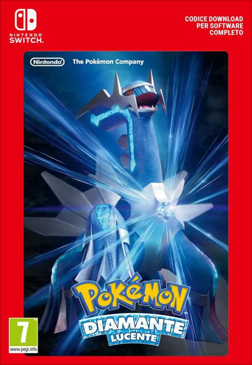 NINTENDO - POKÉMON DIAMANTE LUCENTE - CODICE DOWNLOAD
