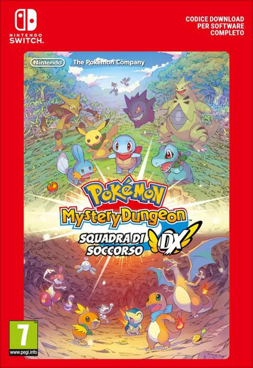 NINTENDO - POKÉMON MD: SQUADRA DI SOCCORSO DX - COD. DOWNLOAD