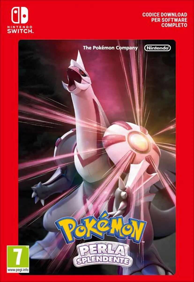 NINTENDO - POKÉMON PERLA SPLENDENTE - CODICE DOWNLOAD