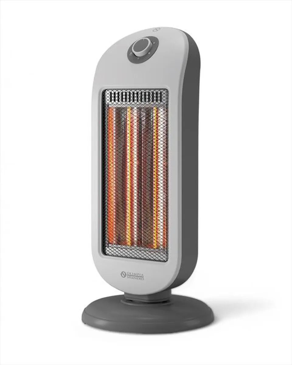 OLIMPIA SPLENDID - Stufa elettrica CARBON TWIST-Grigio chiaro e scuro