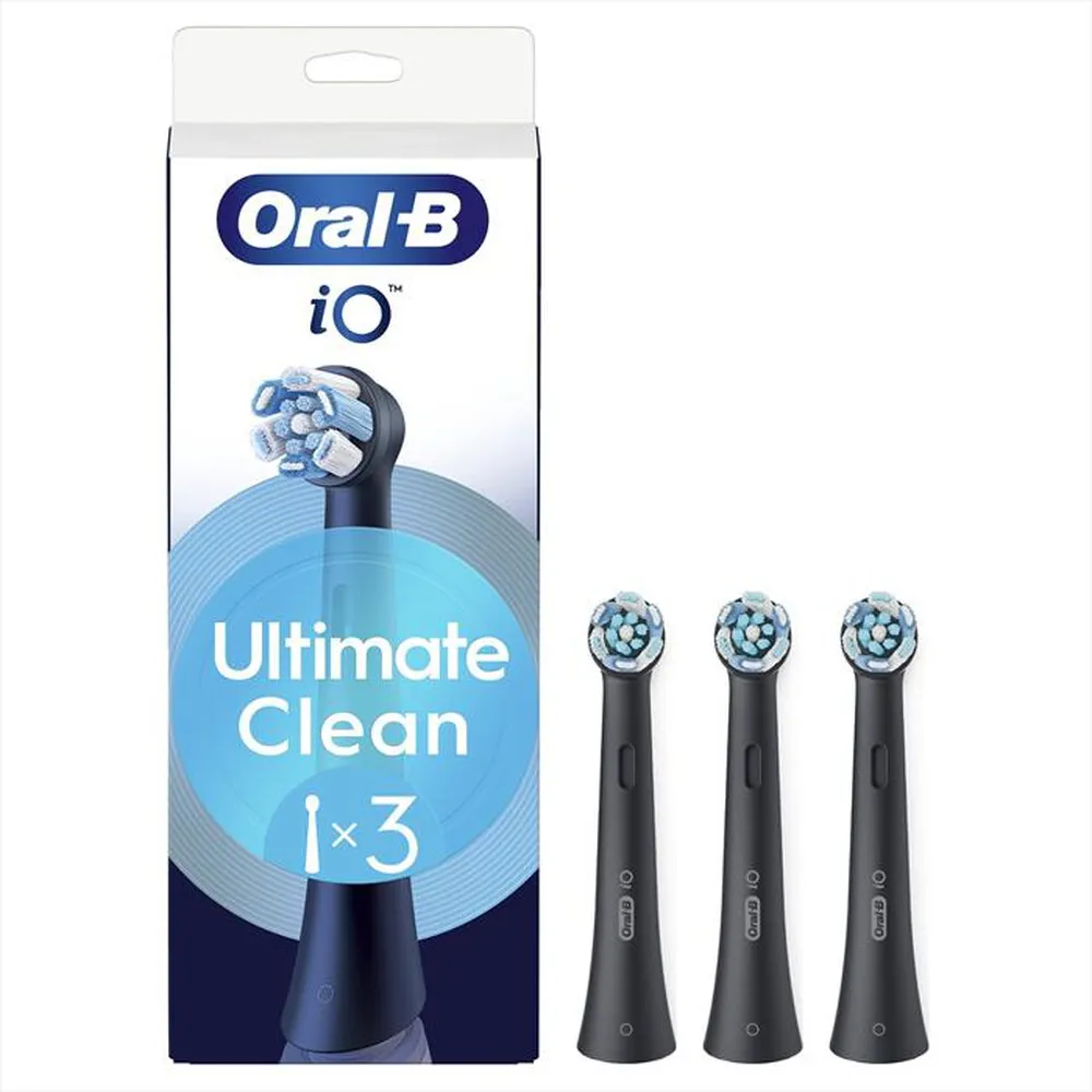 ORAL-B - OB PW REFILL ULTIMATE CLEAN BLACK X3CT-NERO