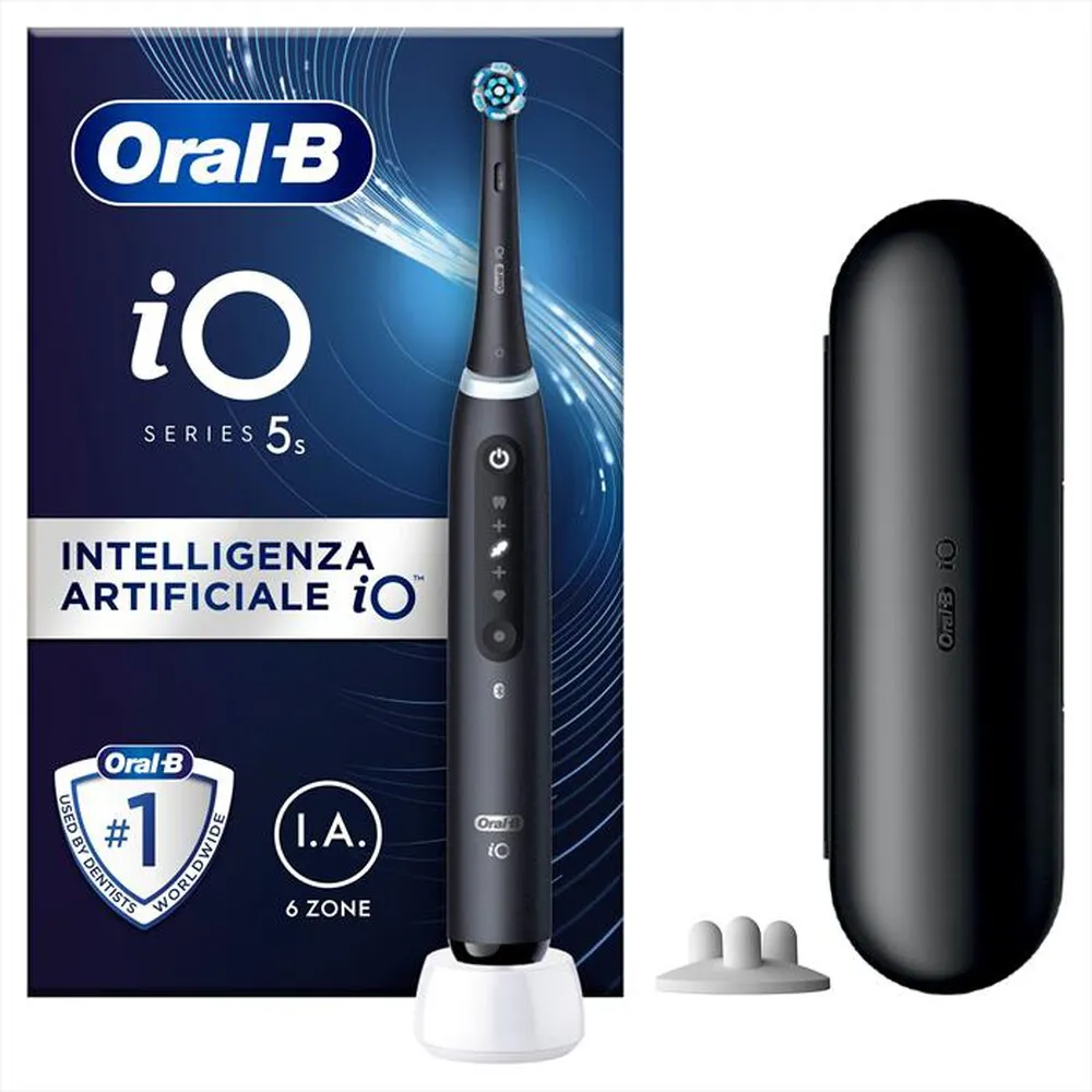 ORAL-B - Spazzolino elettrico IO5 S-NERO