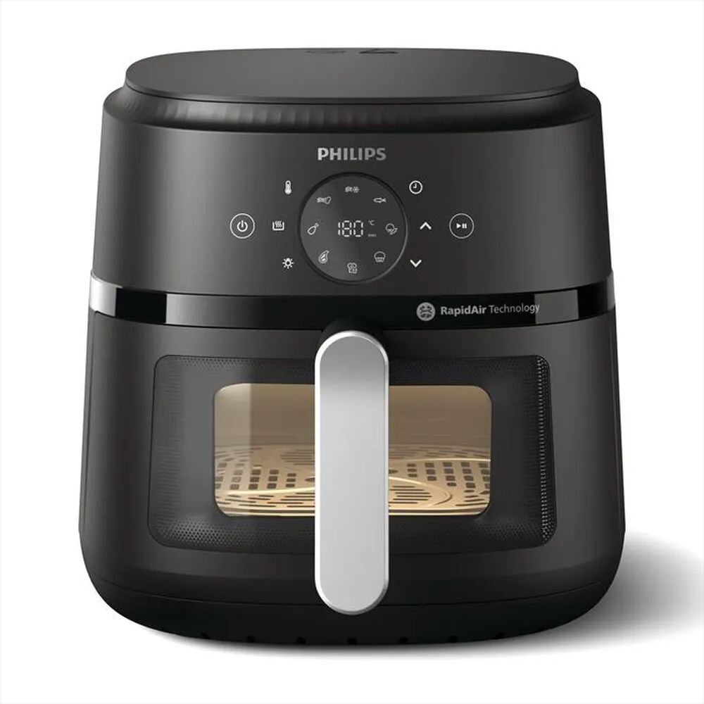 PHILIPS - Friggitrice ad aria AIRFRYER SERIE 2000 NA231/00-Nero