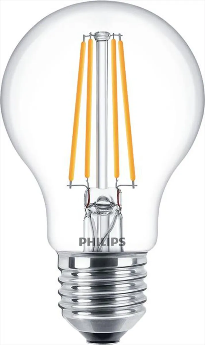 PHILIPS - Lampada a LED GOCCIA FIL.E27 60W CLD-White